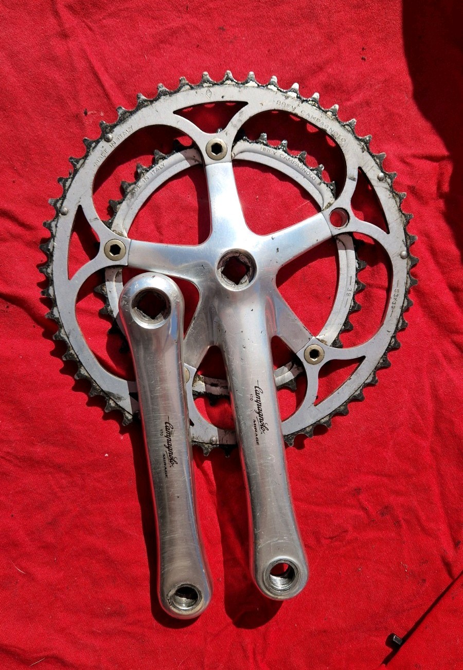 Campagnolo Mirage Guarnitura 52-39 per bici da corsa Pedivelle 170mm