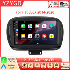 For Fiat 500X 2014-2020 Multimedia Car Stereo Radio Android Carplay GPS Navi DSP