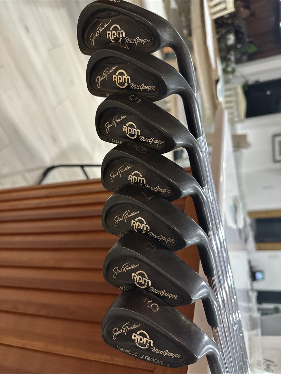 MacGregor Jack Nicklaus RPM Parabolic Groove Manganese Bronze
