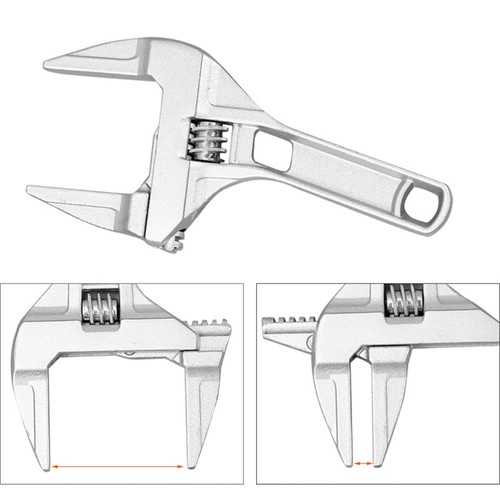 1PC Bathroom Monkey Wrench Drainer Wrench Adjustable Spanner Air Conditioner - Picture 2 of 12
