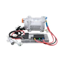 Universal AC Electric Compressor 20cc/r Air Conditioner Compressor for 12V Au...
