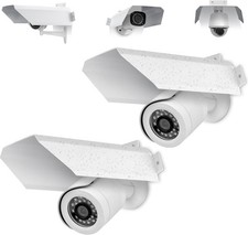 Moxweyeni 2 Pack Universal Metal Security Camera Cover Aluminum Waterproof...
