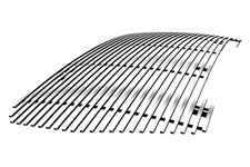 For GMC Sierra 1500 19-21 APG 1-Pc Polished 8x6 mm Horizontal Billet Main Grille