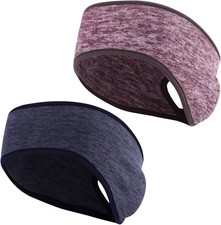 Fascia per Uomo E Donna 2 Pezzi Fascia Paraorecchie Inverno Fascia Calda Dell'Or