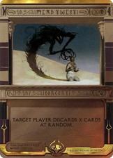 Foil - Mind Twist - 24 / NM / English MTG