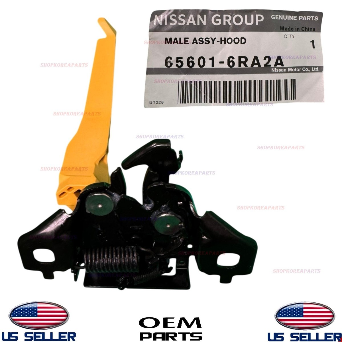 Genuine OEM Front Hood Latch 2021-2023 Nissan Rogue 656016RA2A | eBay