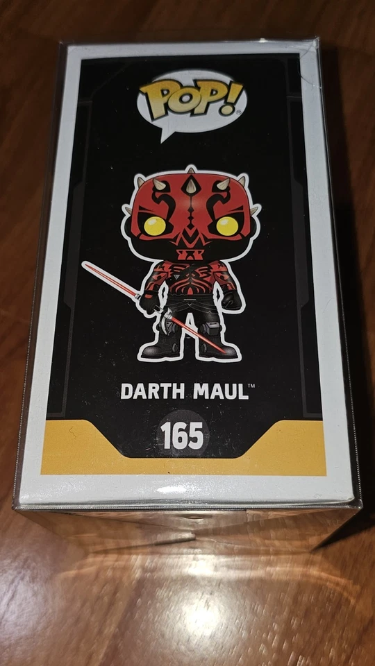 Funko Pop Darth Maul #165 Star Wars Rebels Bounty firmado autografiado ¡EXCLUSIVO!! Foto 4 de 4