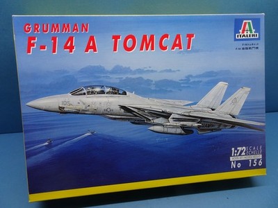 1/72 ITALERI  (1983) : Navy Fighter F-14 A  ''TOMCAT '' ( 2 Decal Op. )