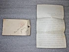 1865 Civil War soldier's letter 61st Battalion Mass. Vol.  Gallops Island, MA