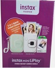 NEW Fujifilm Instax Mini LiPlay Hybrid Instant Camera Bundle w/ 20-Pack Film