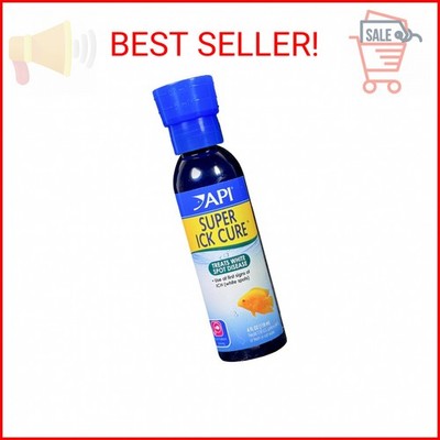 API LIQUID SUPER ICK CURE Fish remedy, Freshwater and Saltwater Fish Medication 