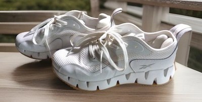 Reebok  Zig Dynamica Training Running Lace Up White Size 8.5 30106WCS