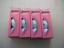 2 dozen BRAND NEW Srixon Soft Feel Lady golf balls White sleeve special lady