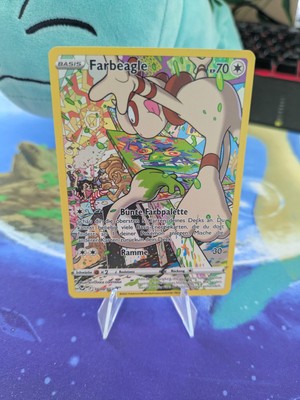 Farbeagle Illustration Rare Pokemon Karte Deutsch TG10/TG30 Silberne Sturmwinde
