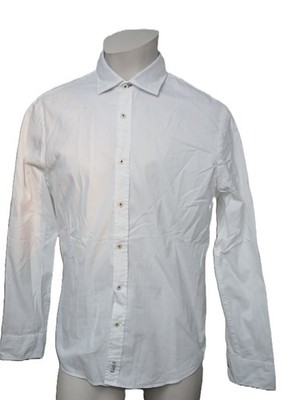 Marc O´Polo Hemd Gr. L Weiß Herren Oberhemd Slim