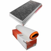 Mahle / Knecht Set Filterpaket Innenraumfilter LAK 62 Luftfilter LX 818