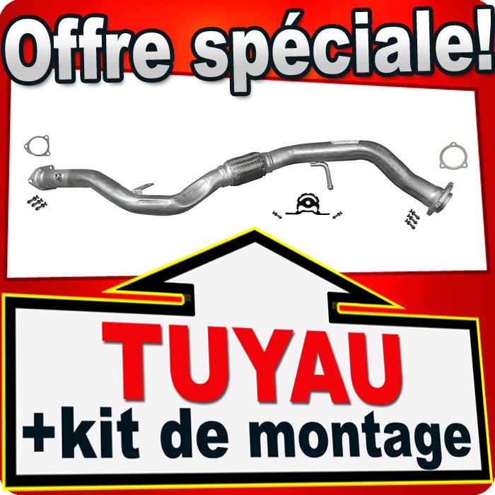 Tuyau avant Audi A4 A5 A6 Q5 2.0 TDI Quattro 2013 échappement intermédiaire