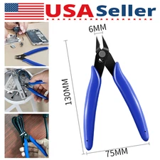 Electrical Cutting Plier Jewelry Wire Cable Cutter Tool Side Snips Flush Pliers