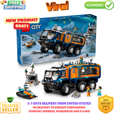 LEGO City 60471 Arctic Explorer Science Lab Truck 1064 pcs Toy