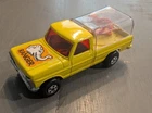 1973 Lesney Matchbox Rolamantics #57 Wildlife Truck Yellow Ford Complete
