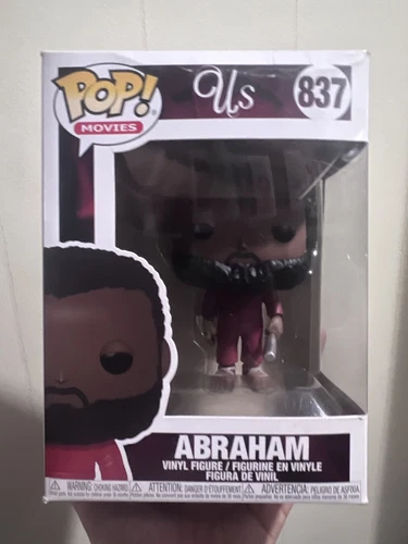 Funko Pop! Vinyl: Abraham #837 damaged box with soft protector