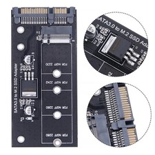 M.2 NGFF to SATA3 Adapter Card M2 NGFF SSD to SATA3 Converter Interface U3E9