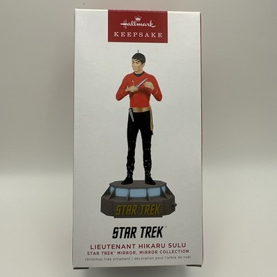 2022 Hallmark Lieutenant Hikaru Sulu Star Trek Mirror Mirror Ornament Collection