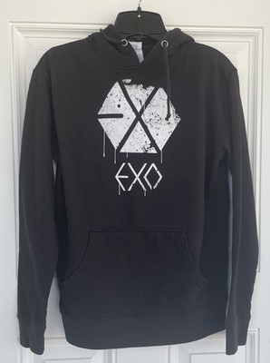 EXO Unofficial Sweatshirt Pullover Size S Chanyeol Baekhyun Kai Sehun Xiumen