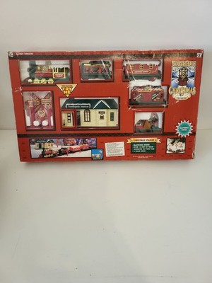   Northpole Christmas Express Zugset elektrisch mit Sound animiert ca 32 cm Lok