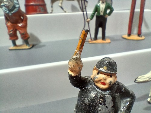 1930er Charbens Zirkus Blei Spielzeug Set - fast komplett sehr seltenes Set. - Bild 6 von 17