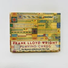1994 Frank Lloyd Wright Saguaro Forms MOMA Playing Cards 2 Decks Unopened Rare