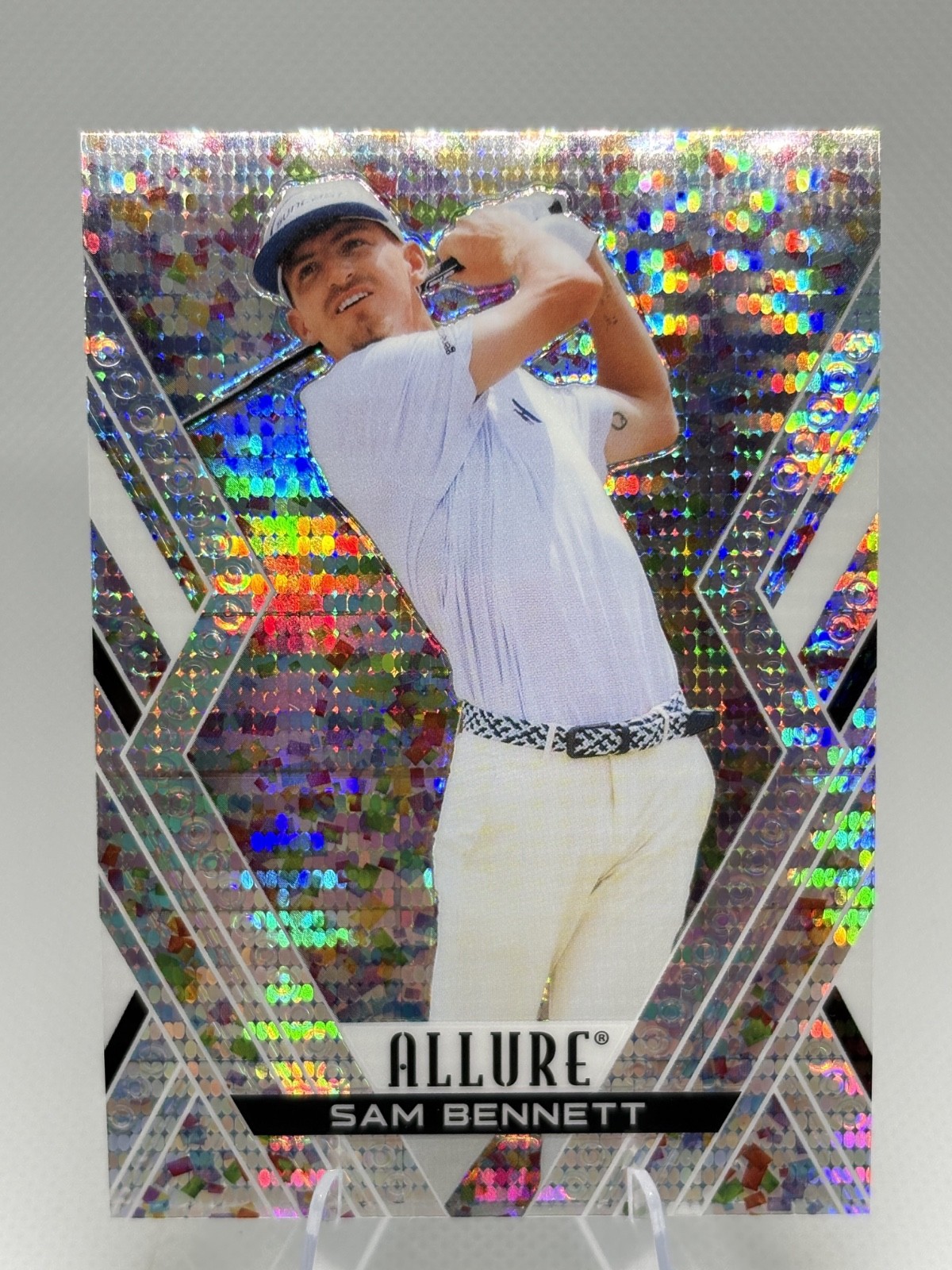 #38 Sam Bennett Glitter Bomb Parallel - 2026 Upper Deck Allure Golf
