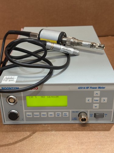 Boonton 4231A RF Power Meter W/Boonton 51011 Power Sensor UNIT #2