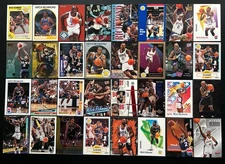 Mitch Richmond (32 Card Lot) w/ Rookie RC’s & Inserts Warriors, Kings EX-NrMint