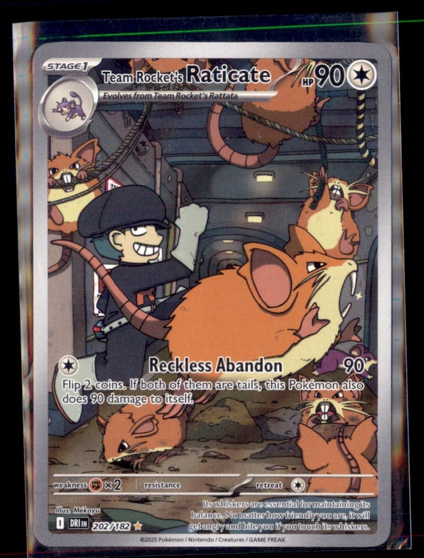 Team Rocket's Raticate Pokémon TCG Cards for sale | eBay