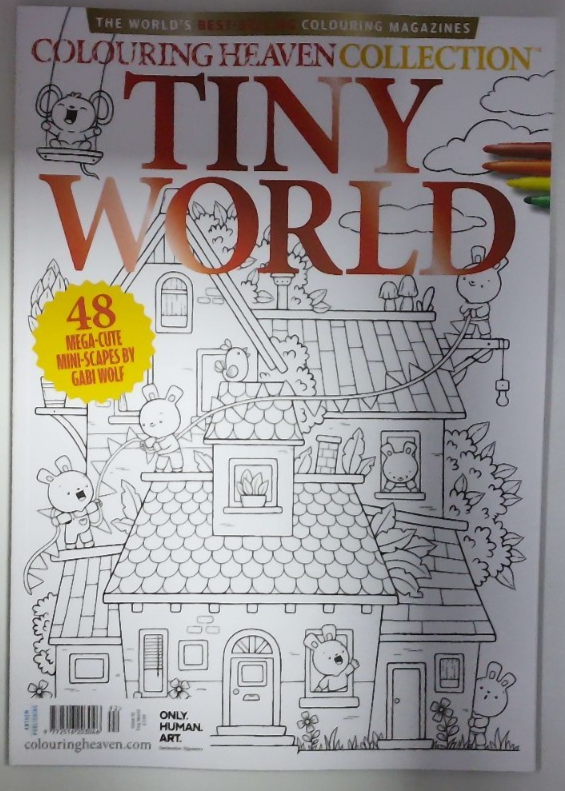 Colouring Heaven Collection magazine #92 2026 Tiny World 48 Mega-Cute Mini-Scape