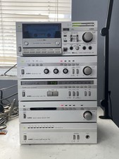  1980-82 AIWA Mini Component HIFI Stereo System: R50, R300, C50, L50, P50