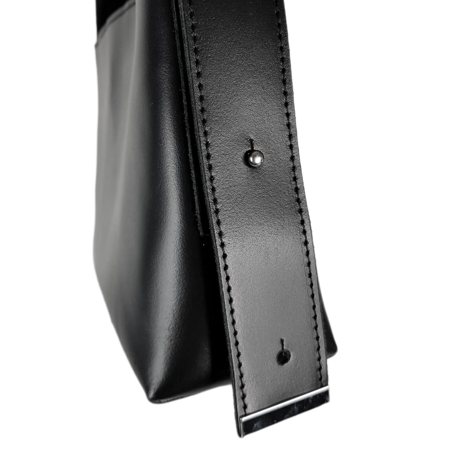 COACH Borsa donna a mano VERA PELLE borsa nera tracolla Laidies borsetta fatta a mano