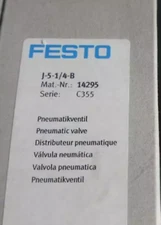 NEW Festo J-5-1/4-B 14295 Solenoid Valve