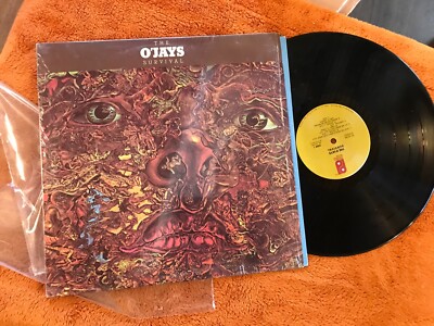 Original The O'Jays Survival Vinyl Record LP 1975 R&B Soul Funk w/shrink Album!!
