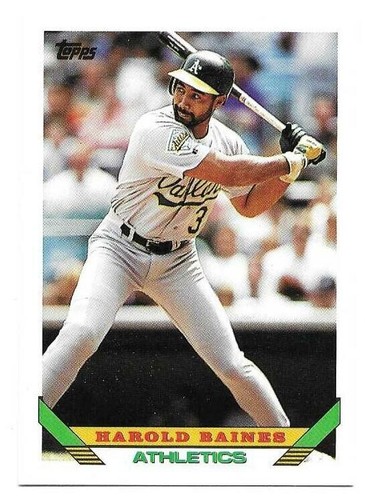HAROLD BAINES 1993 TOPPS KARTE NEAR MINT + ZUSTAND