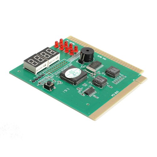 4-stelliges LCD Display PC Analyzer Diagnose Karte Motherboard Post Tester hochw - Zdjęcie 7 z 7