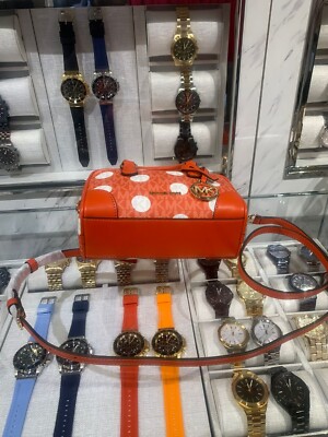 Michael Kors Thompson Extra-Small Polka Dot Signature Logo