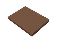 Prang Formerly SunWorks Construction Paper, Dark Brown, 9" x 12", 100 Sheets