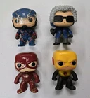 Lot of 4 Marvel Funko Pops Flash Captain America
