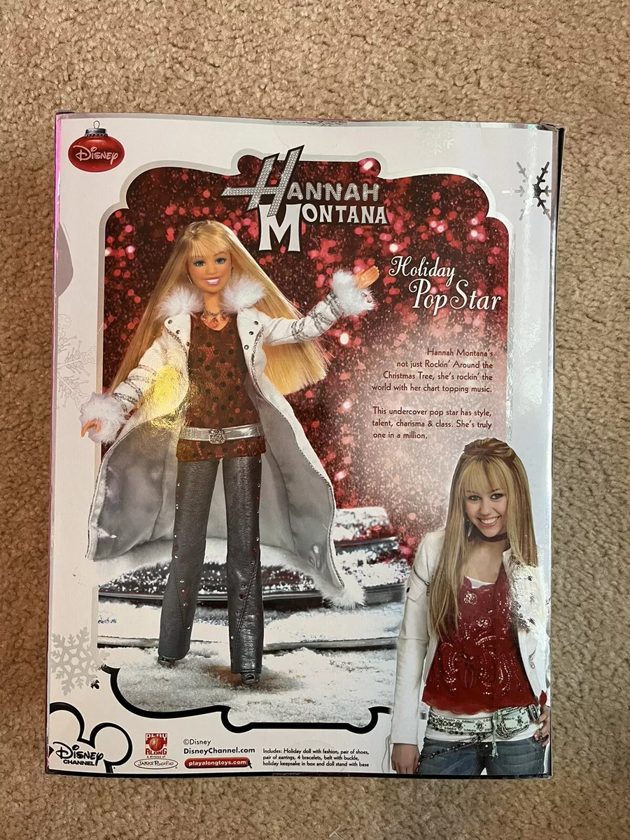 Hannah montana christmas doll cheap