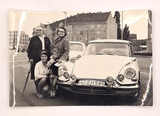 altes Foto Familie mit Oldtimer Citroen DS 1966 Auto Bild ( 682 )