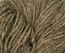 NATURAL 100% SHEEP WOOL YARN UNTREATED UNDYED CREAM,LIGHT/DARK BROWN,MIX - 200 G