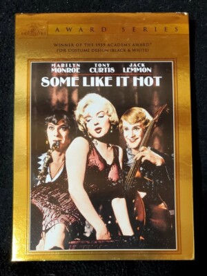 SOME LIKE IT HOT DVD 1959 Vint Clsc Marilyn Monroe,Tony Curtis Jack Lemmon NIP