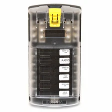 Blue Sea Systems Boat Fuse Block 5026 | 12 Circuit w/ Cover